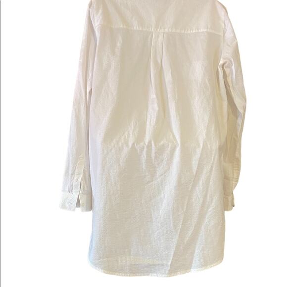 Southern Tides Women's Size Small White Seersucker Tunic Top NWT - Picture 2 of 6